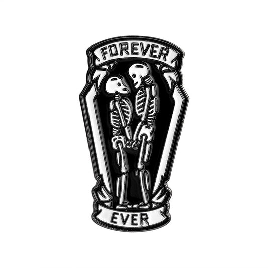 'forever ever' enamel pin