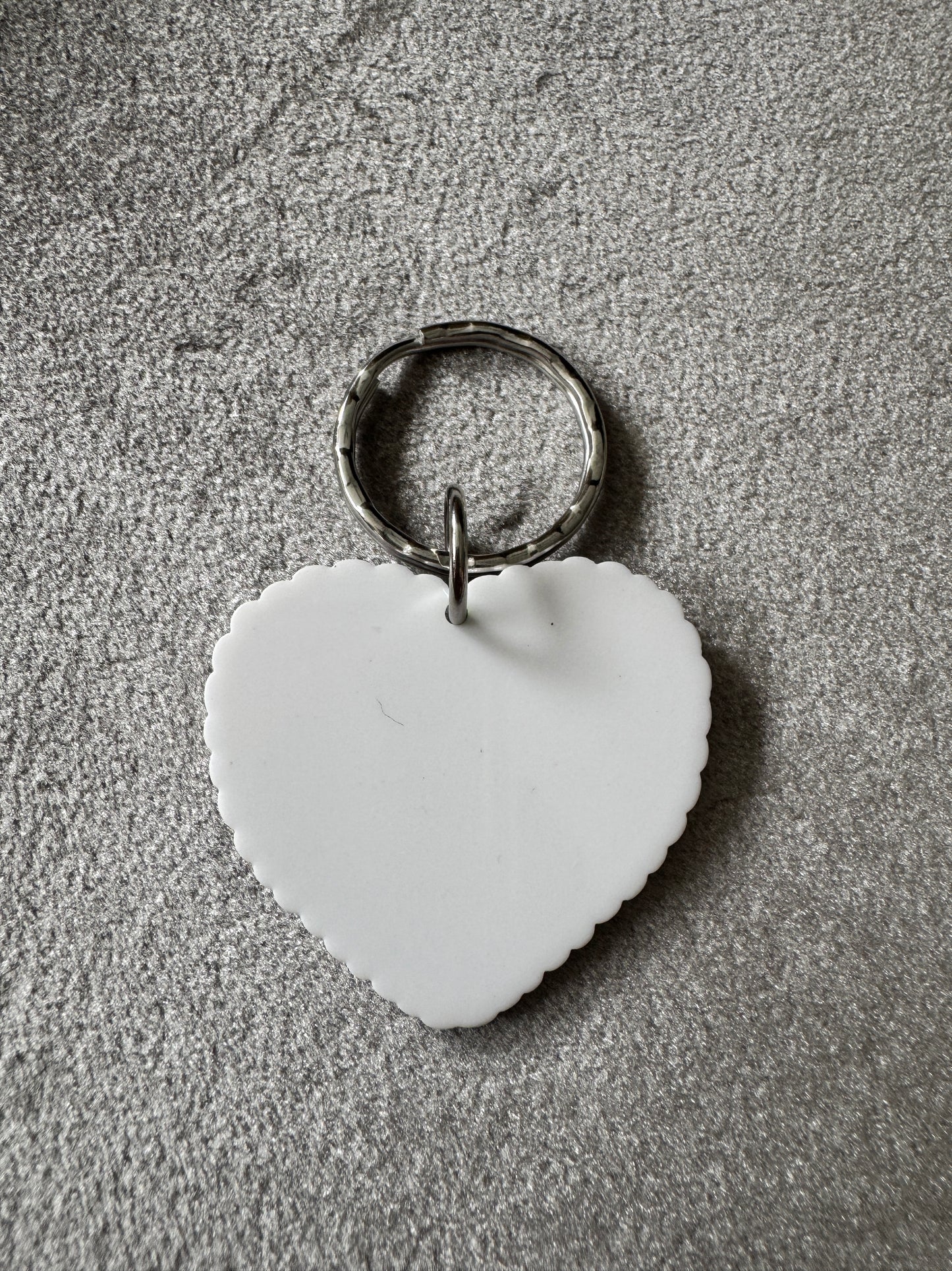 Don't be a dick heart Keyring