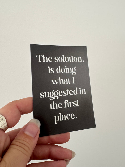 The solution MAGNET