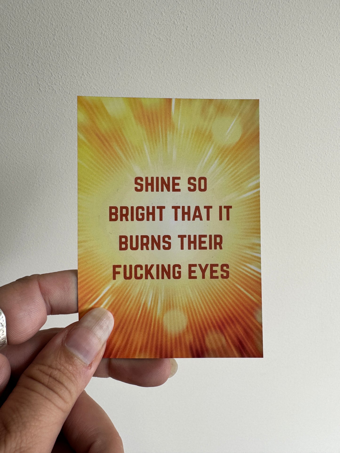 Shine so bright MAGNET