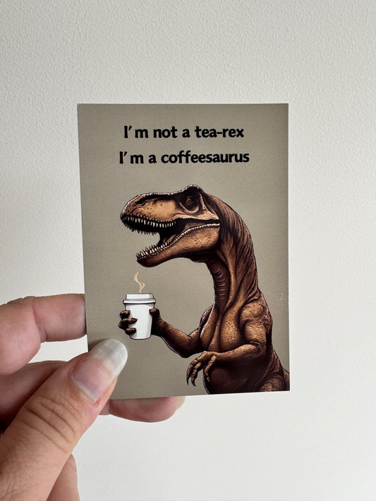 Coffeesaurus MAGNET