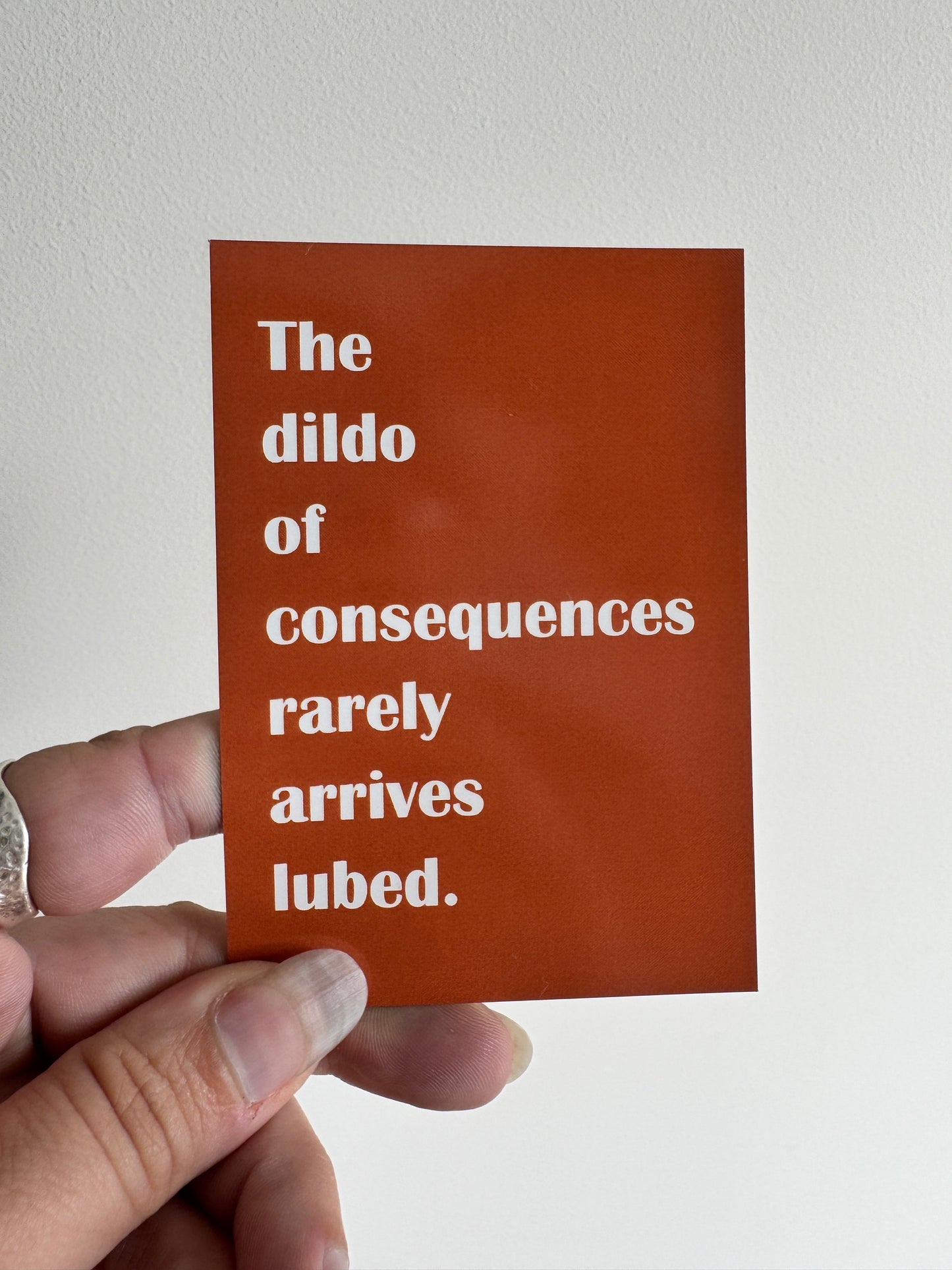 Dildo of consequences MAGNET