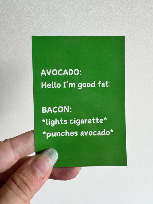 Avocado bacon MAGNET