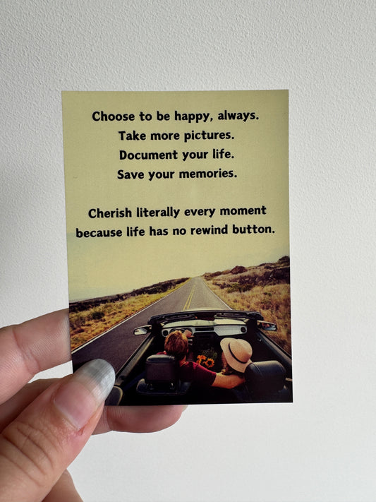 Choose to be happy MAGNET