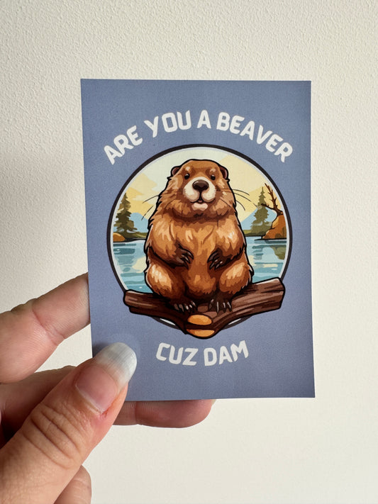 Are you a beaver MAGNET