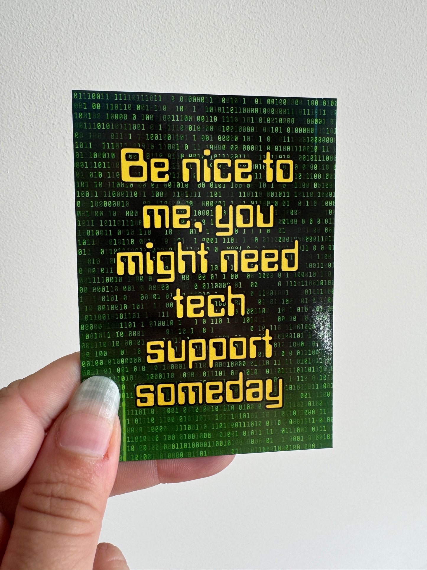 Be nice to me MAGNET