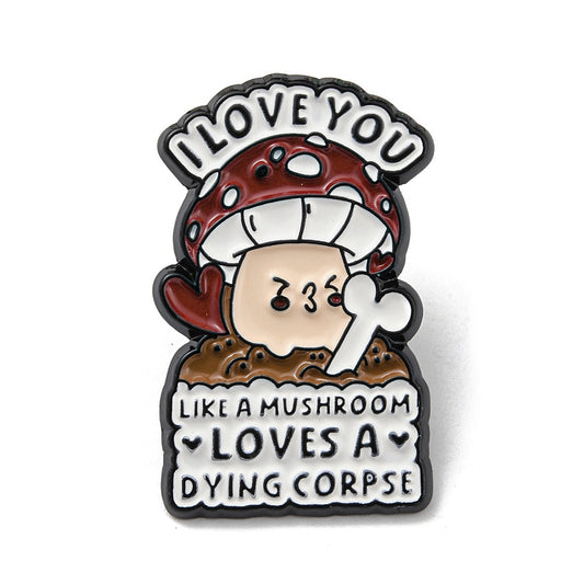 'I love you' enamel pin