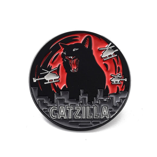 Gothic caztilla enamel pin