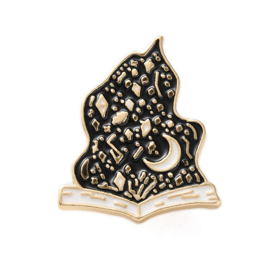 Spell book enamel pin