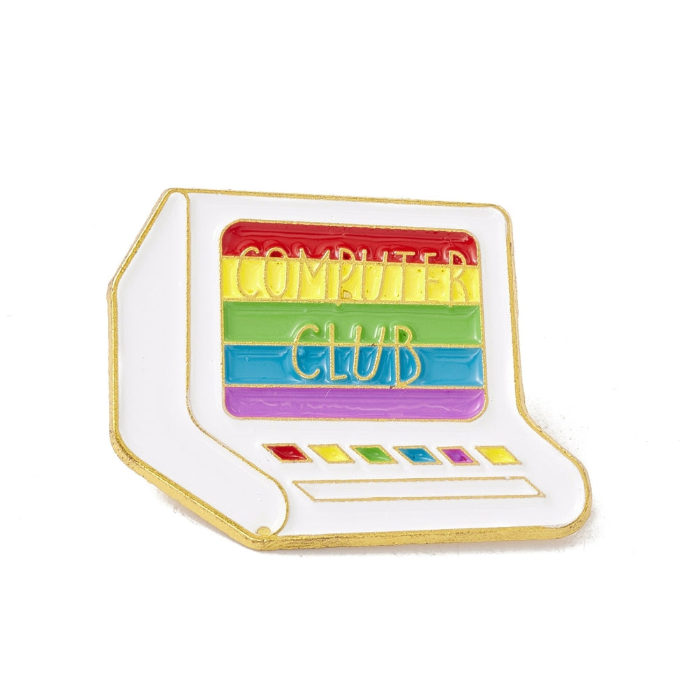 'Computer club' enamel pin