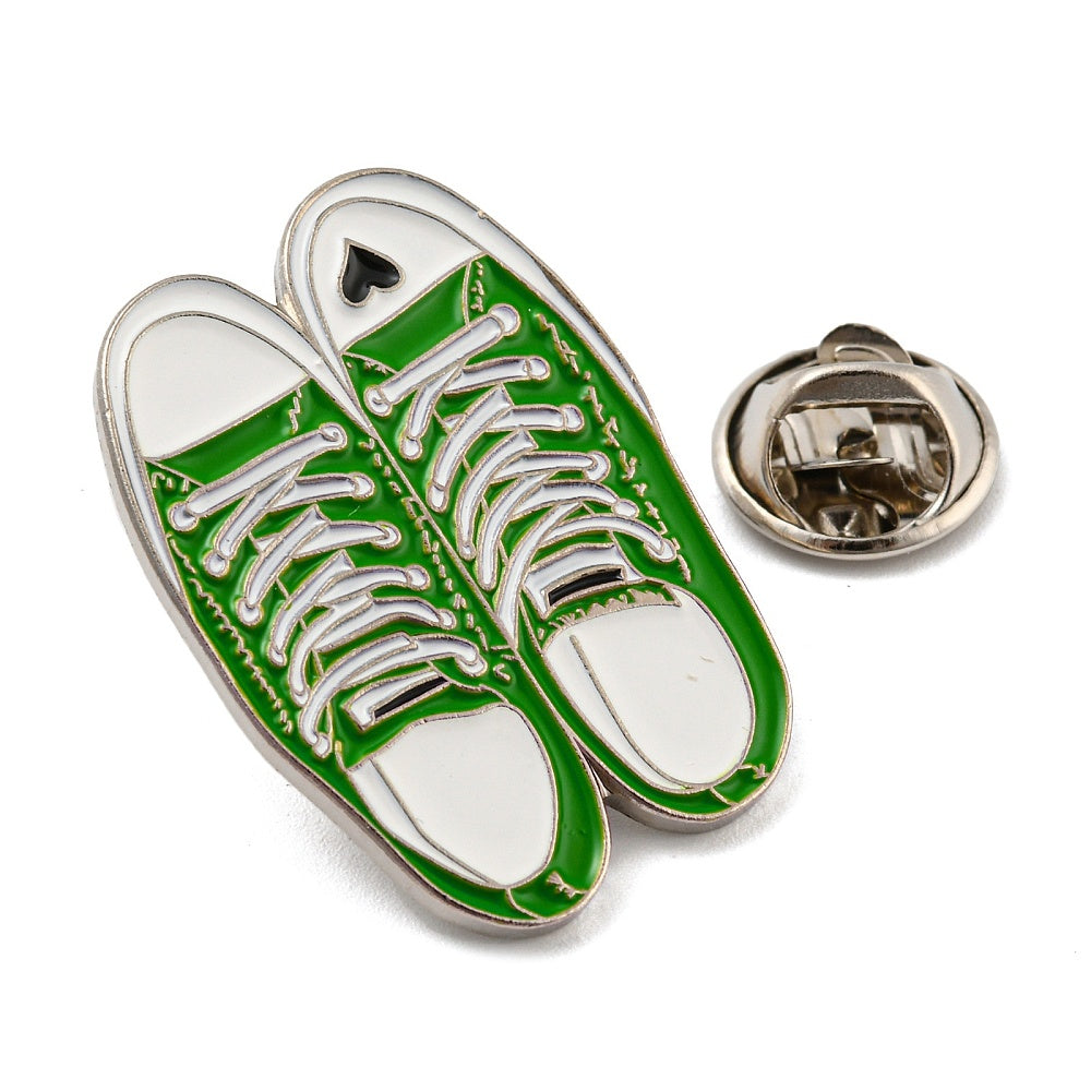 Street shoes enamel pin