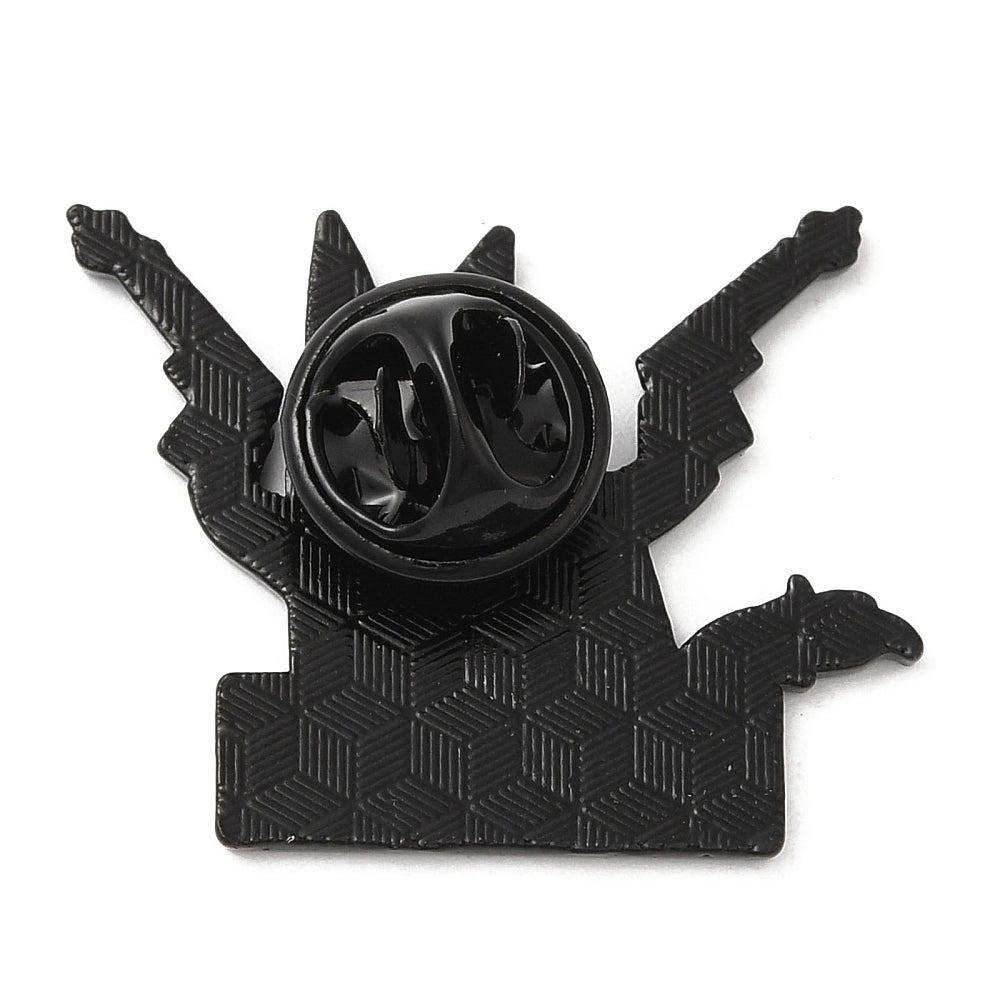 'pew pew madafakas' cat enamel pin