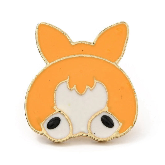 Corgi dog butt enamel pin