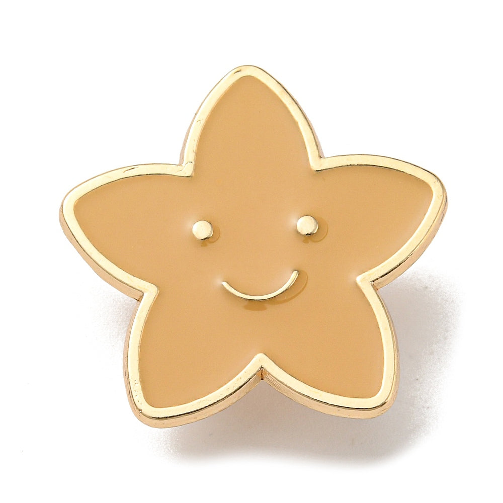 Star enamel pin