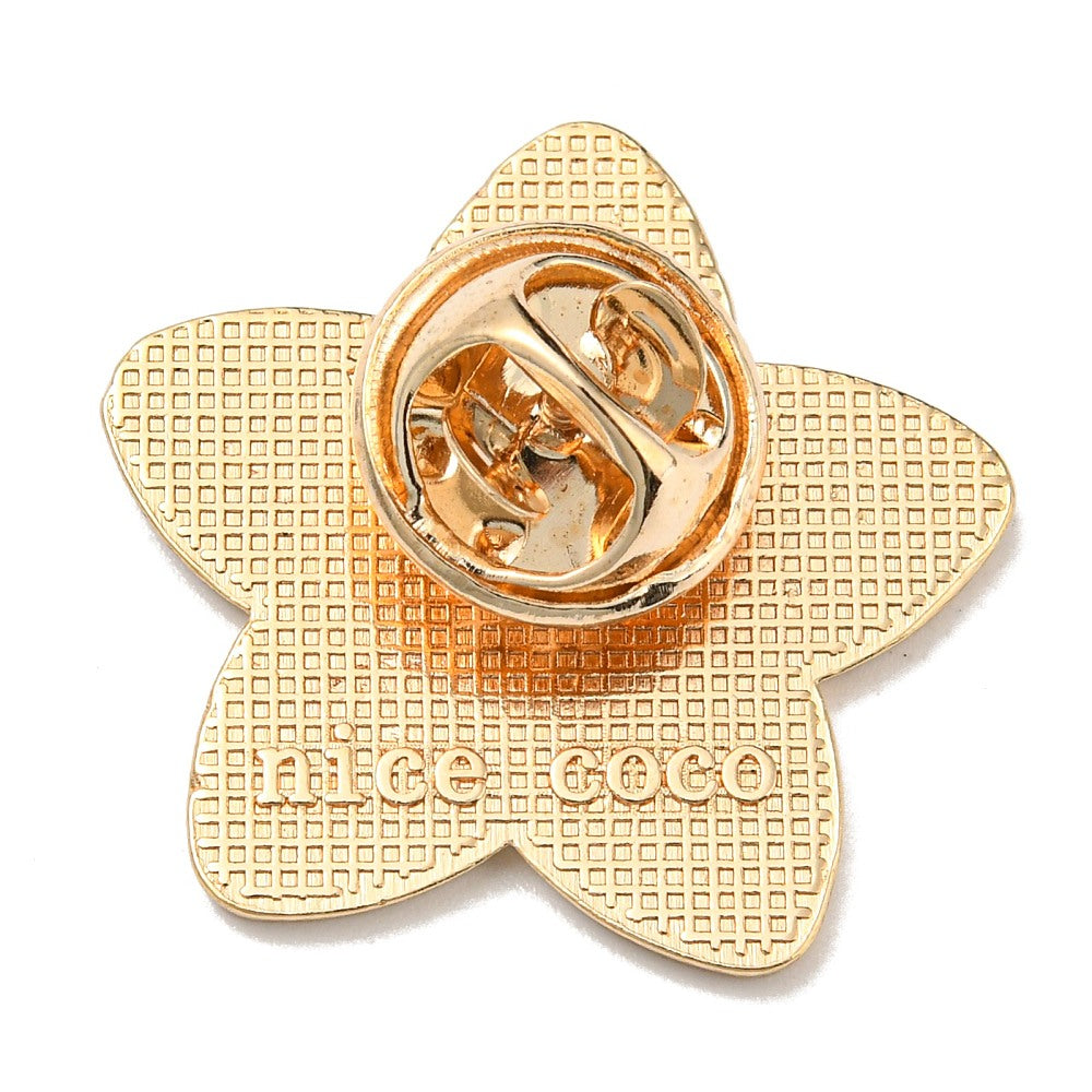 Star enamel pin