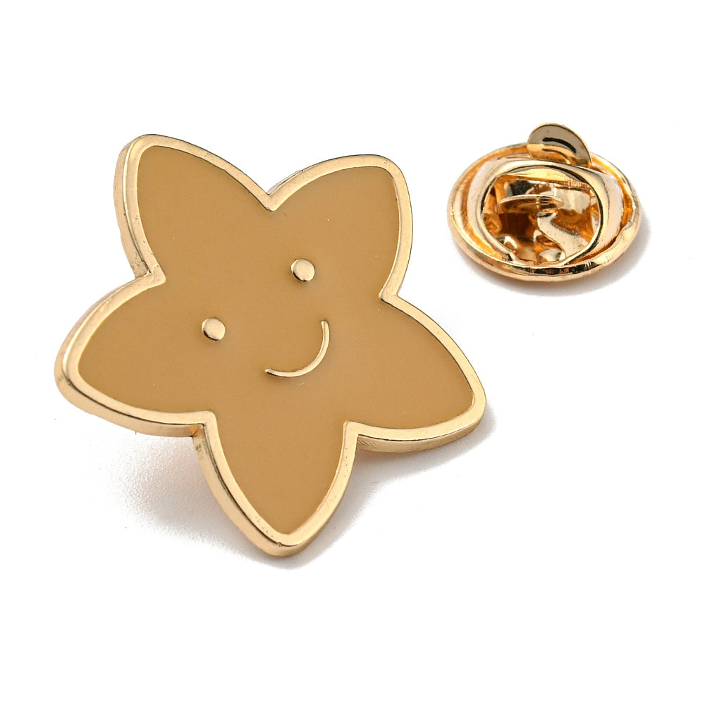 Star enamel pin