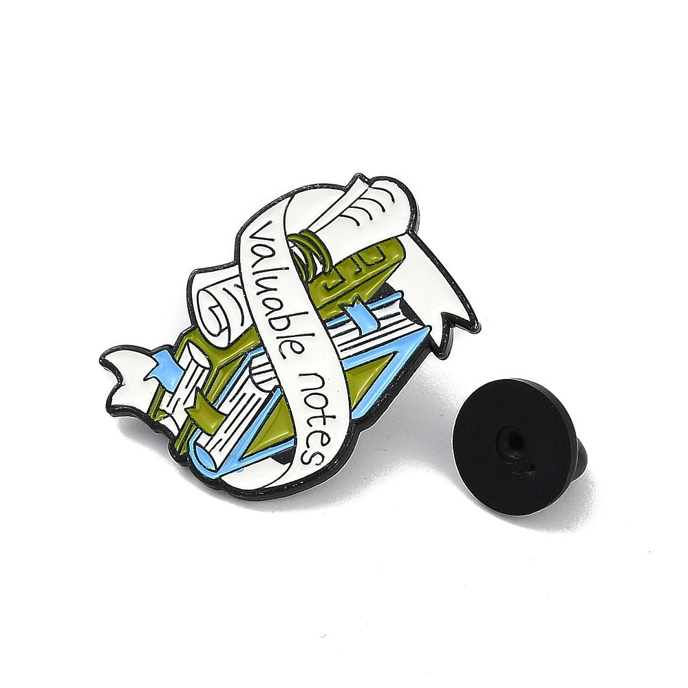 'Valuable notes' enamel pin