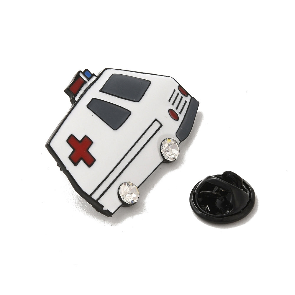 Ambulance enamel pin