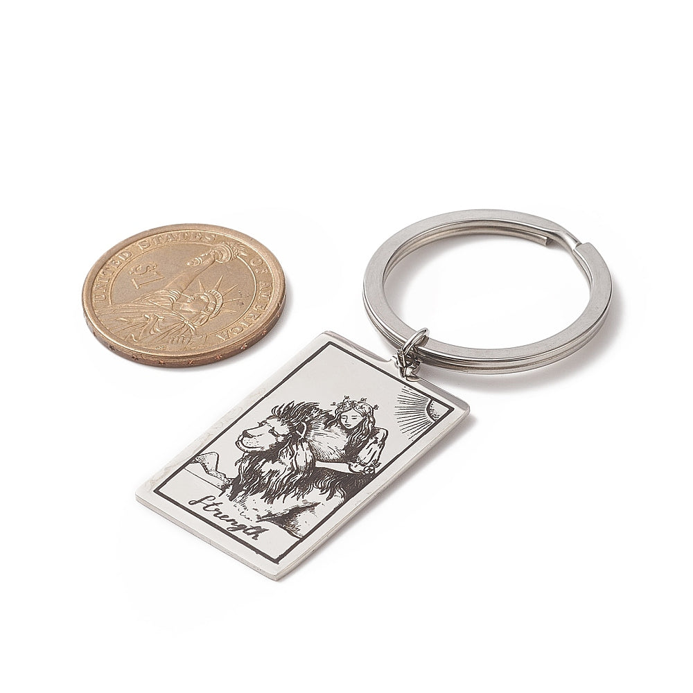 Tarot Card keyring