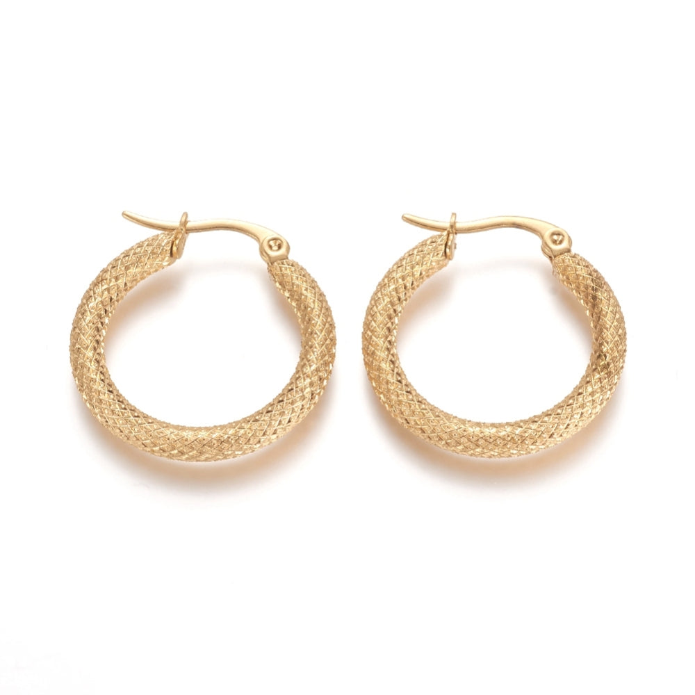 OLIVIA braided hoops