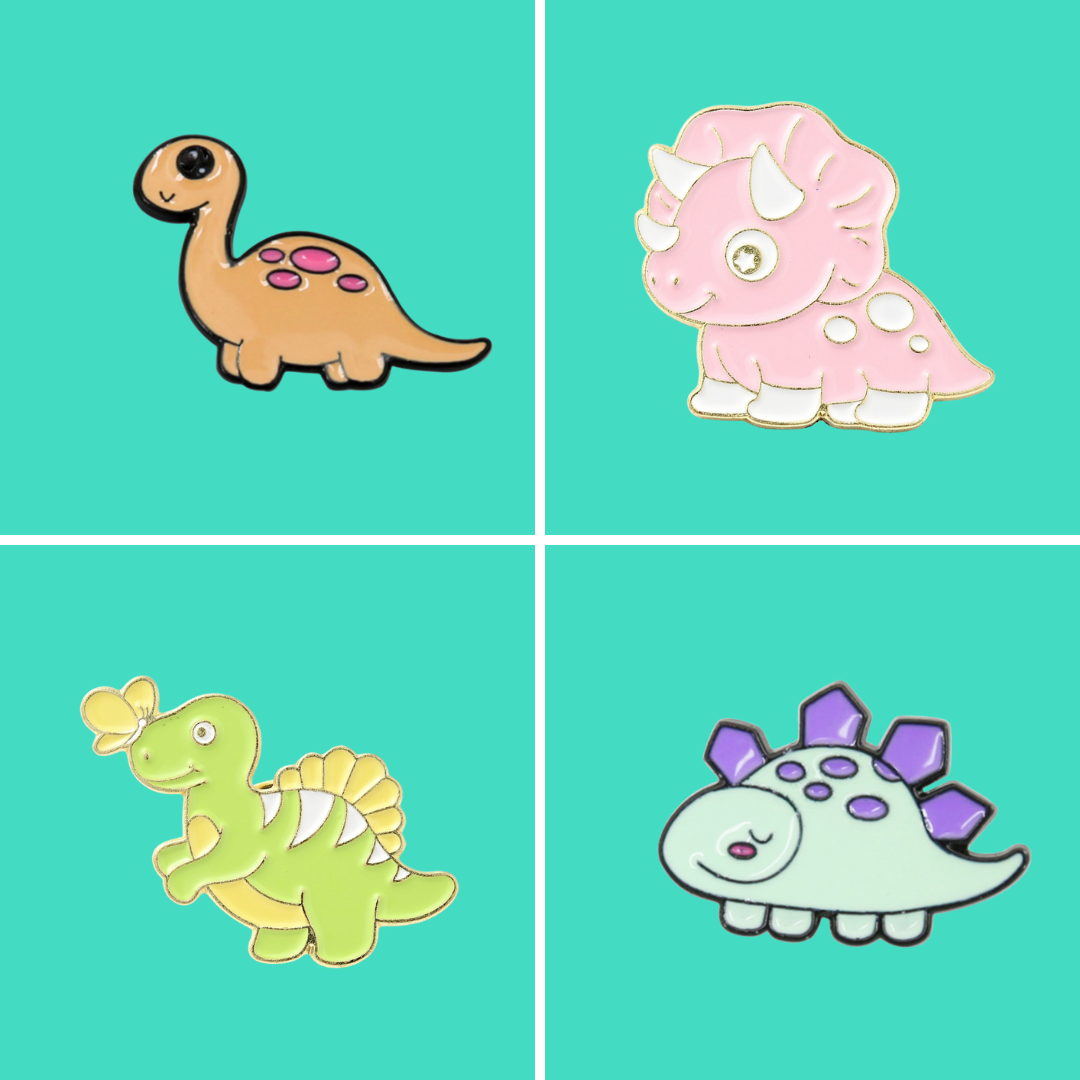 Dinosaur Pin Bundle