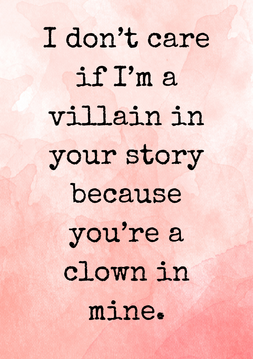 Villain in your story MAGNET